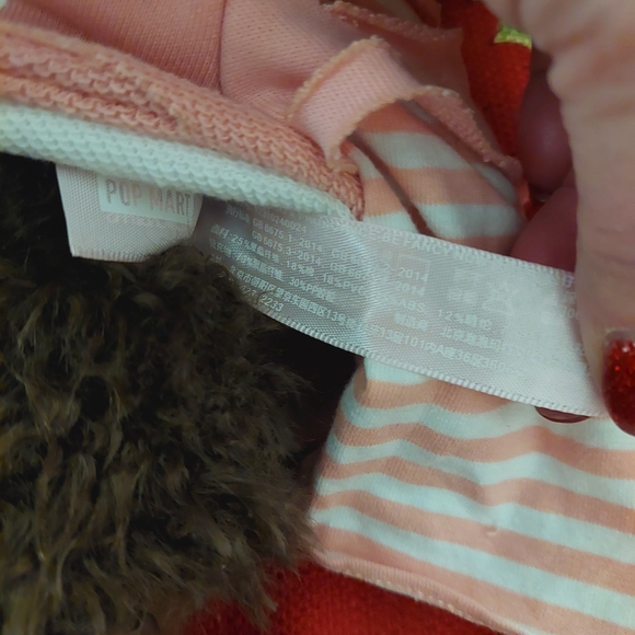 Catch Me The Monsters Cute Plush Doll with Pink Bow - Picture 8 of 8